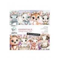 Studio Light - Essentials Collage paper pad - Let Yourself Bloom - 20,3x20,3cm