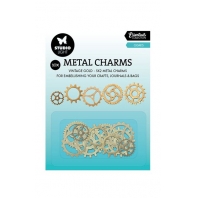 Studio Light - Essentials - Metal Charms - Vintage Gold - Gears