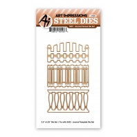 Art Impressions - Journal Fences Die Set - 5807