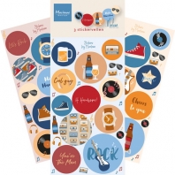 Marianne Design - Stickers Hi Handsome! By Marleen