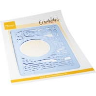 Marianne Design - Creatables Musical Frame A6