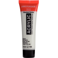 Talens Amsterdam acrylverf 20 ml - 104 Zinkwit