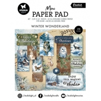 Studio Light Essentials Mini Paper Pad - Winter Wonderland