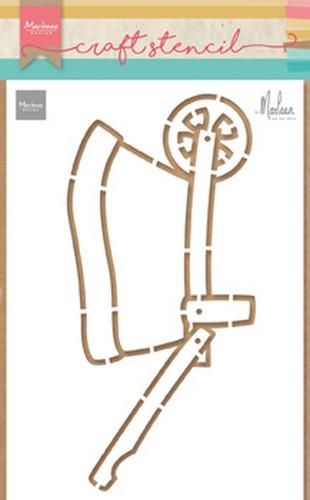 Marianne Design Stencils kruiwagen