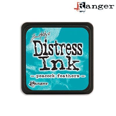 Distress Mini Ink pad - peacock feathers TDP40064 Tim Holtz