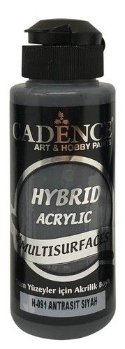 Cadence Hybride acrylverf ( semi mat )Antraciet Zwart