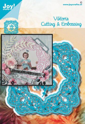 JoyCrafts - Snij -embosstansmal - Noor - Vierkant Viktoria