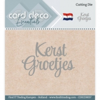 Card Deco Essentials - Cutting Dies - Kerst Groetjes