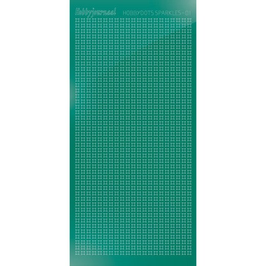 Mirror Christmas Green Sparkles 01