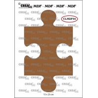 Crealies MDF puzzel koppelbaar