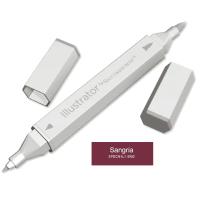 Illustrator Alcohol Marker - Sangria