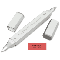 Illustrator Alcohol Marker - Vermillion