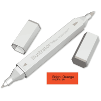 Illustrator Alcohol Marker - Bright Orange