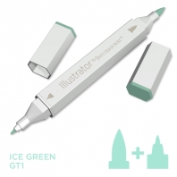 Illustrator Alcohol Marker - Ice Green