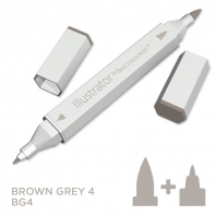 Illustrator Alcohol Marker - Brown Grey4