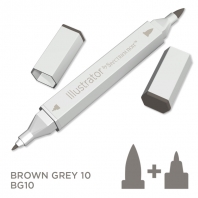 Illustrator Alcohol Marker - Brown Grey10