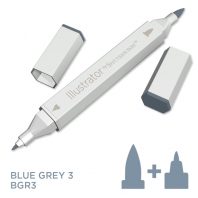 Illustrator Alcohol Marker - Blue Grey3