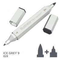 Illustrator Alcohol Marker - Ice Grey9