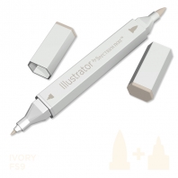 Illustrator Alcohol Marker - Ivory