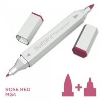 Illustrator Alcohol Marker - Rose Red
