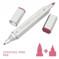Illustrator Alcohol Marker - Cocktail Pink