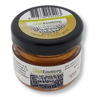 CraftEmotions Wax Paste Metallic - honing goud