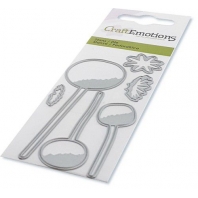 CraftEmotions Die - droogbloemen - papaverbollen