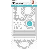Studio Light Embossing Die Cut Stencil Journal Essentials nr 341
