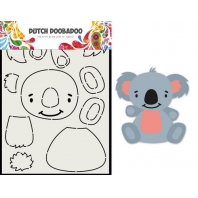 Dutch Doobadoo Card Art Built up Koala A5
