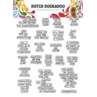 Dutch Doobadoo Sticker Art A5 Doodle Tekst