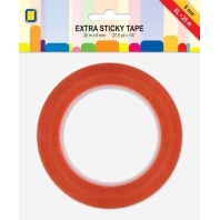 Extra sticky tape XL 25m x 6mm